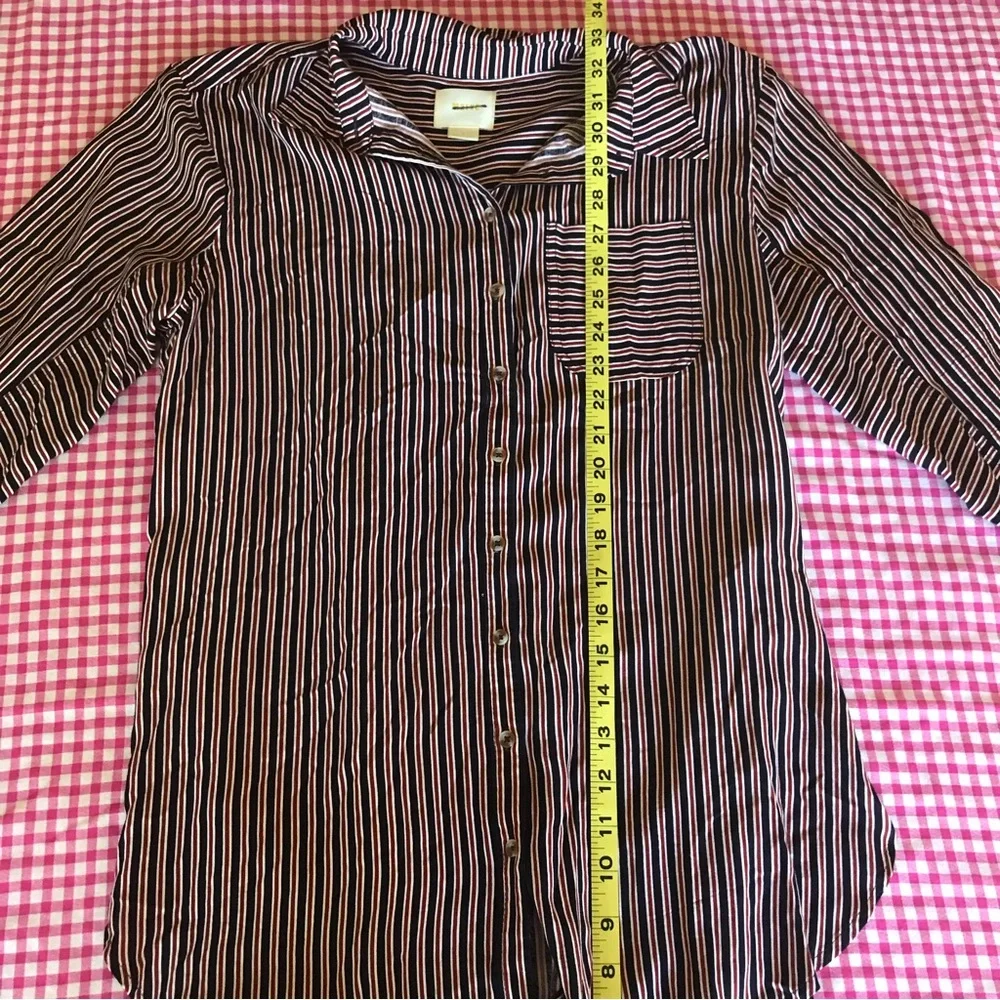 Anthropologie Maeve 3/4 Sleeve Blouse - Picture 4 of 5